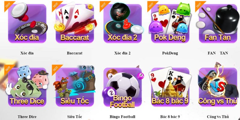 Bộ sưu tập không giới hạn các tựa game 