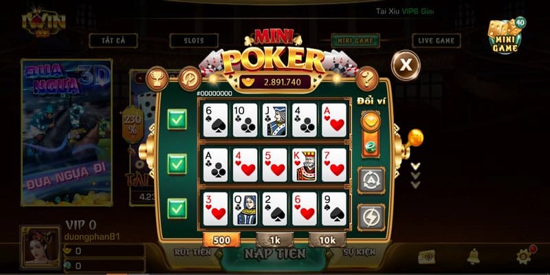 Mini Poker – Những chiến lược chơi poker từ các chuyên gia